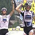 Frank Schleck vainqueur de la 17�me �tape du Tour de France 2009